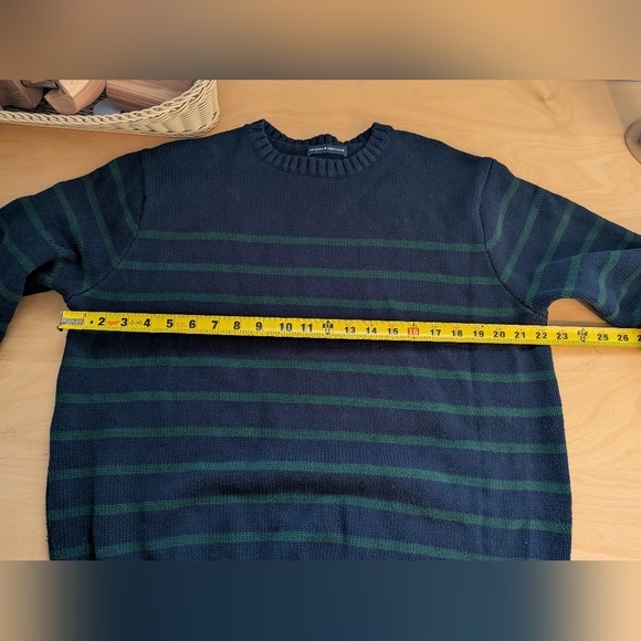 BRANDY MELVILLE Brianna 100% Cotton Sweater Women Loose Fit No Size Stripes - Picture 12 of 13